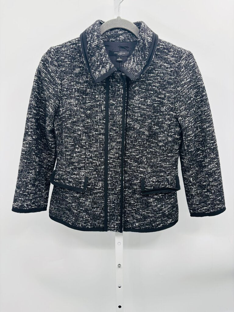 Ann Taylor Skirt Suit Black 2