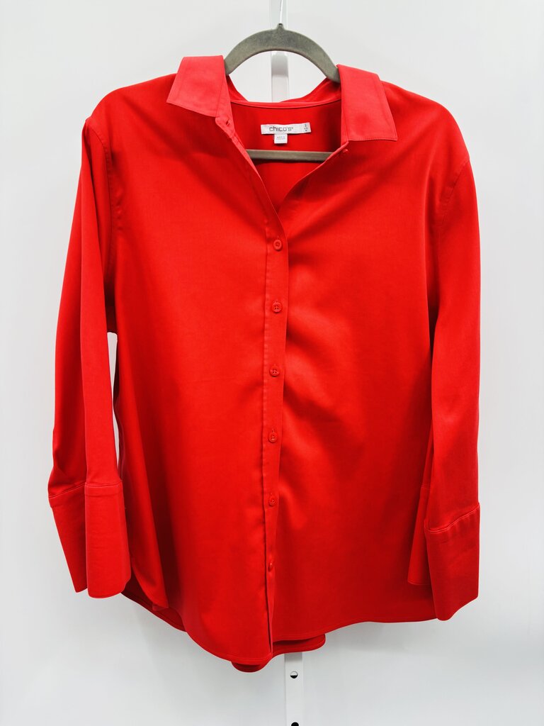 Chico's Shirt Red XL