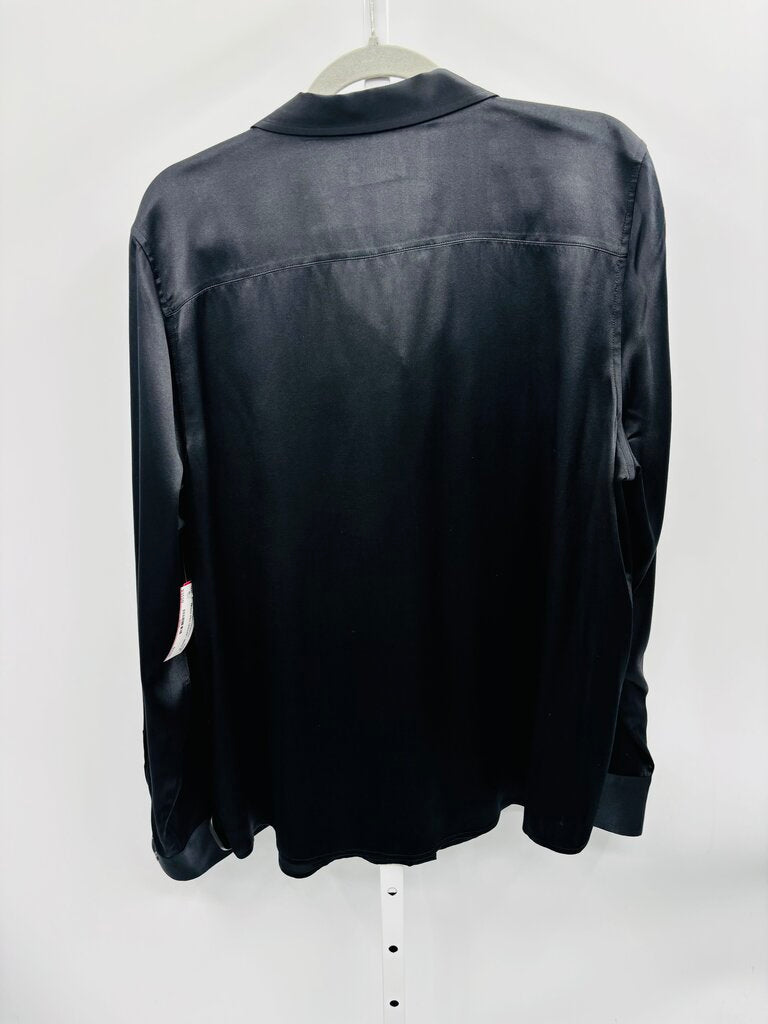 Untuckit Blouse Plus Black 18