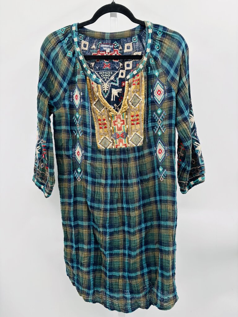 Johnny Was Workshop Dress Navy S