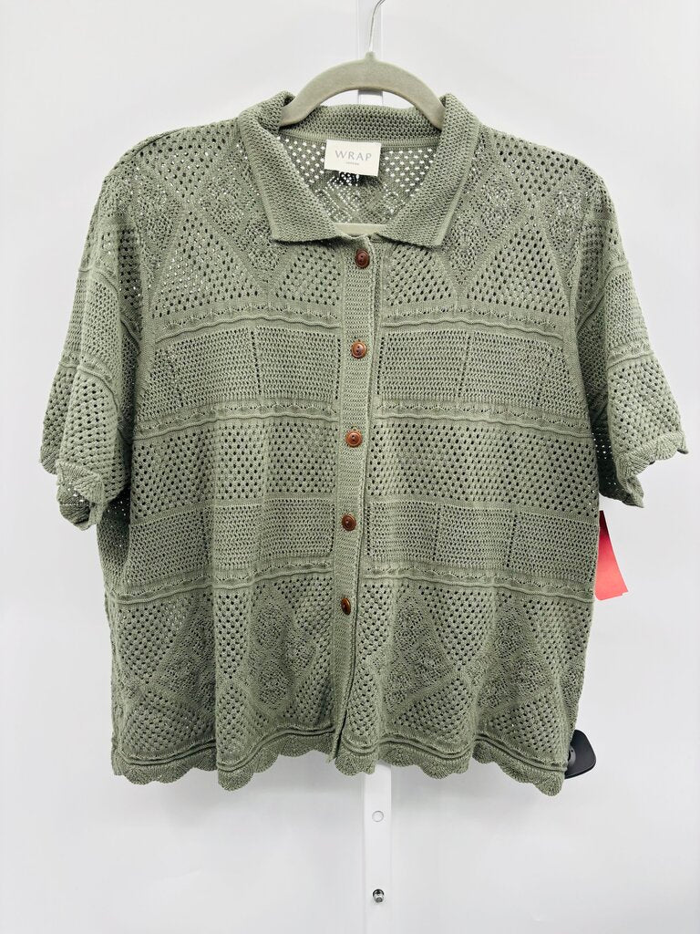 Wrap Cardigan Green 10