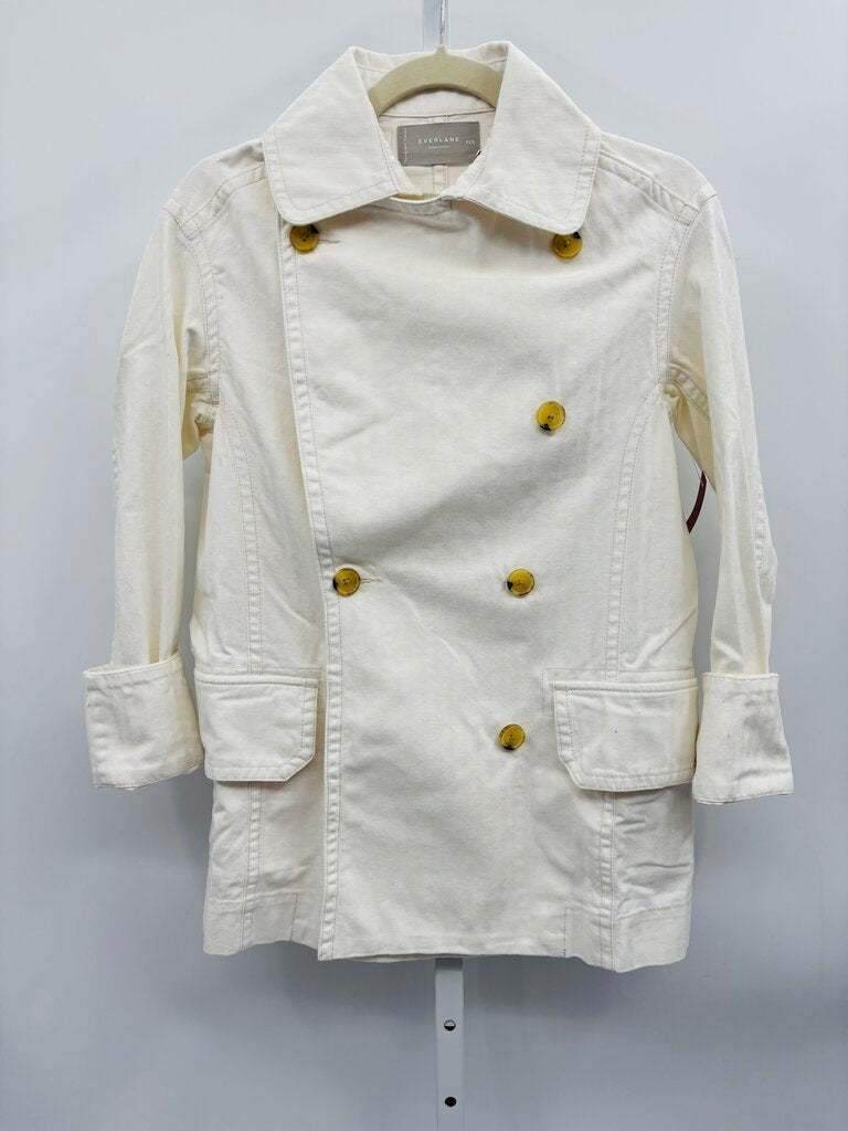 Everlane Jacket White XXS