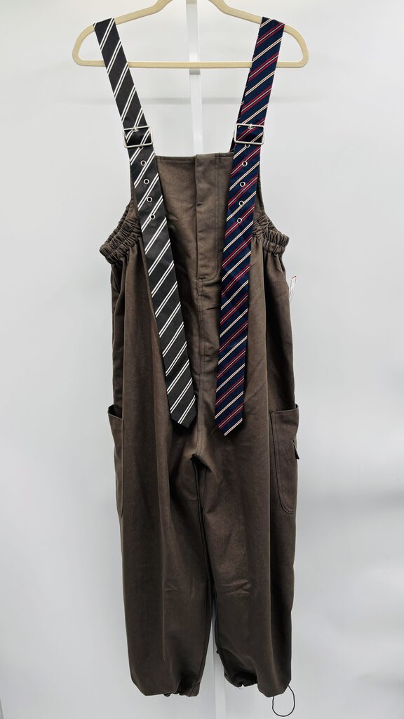 J. Renee Overalls Taupe OS