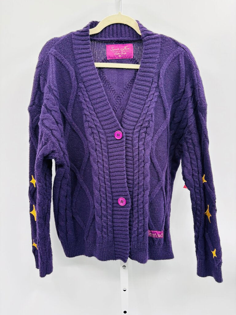 Taylor Swift Cardigan Purple L