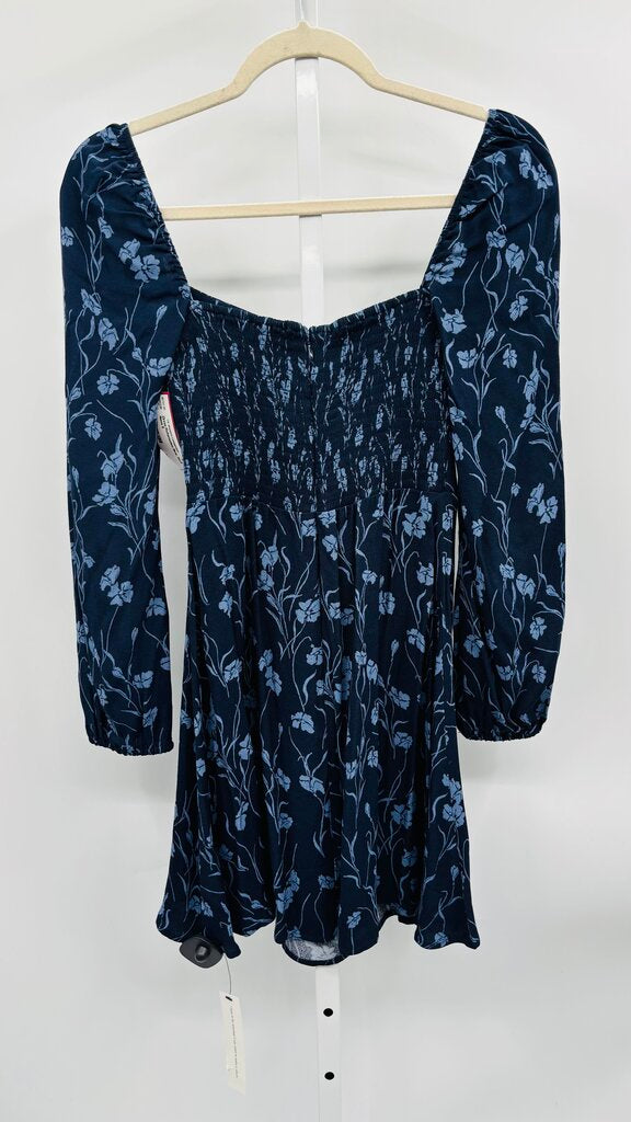 Reformation Dress Navy 6