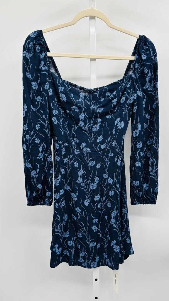Reformation Dress Navy 6
