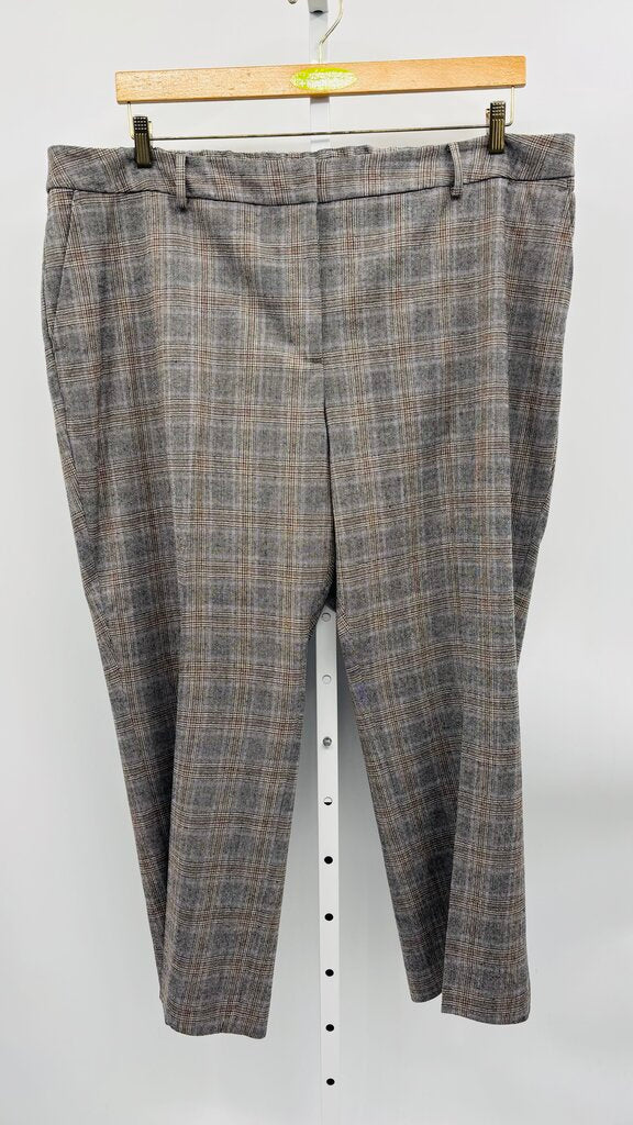 Talbots Pants Plus Grey 22