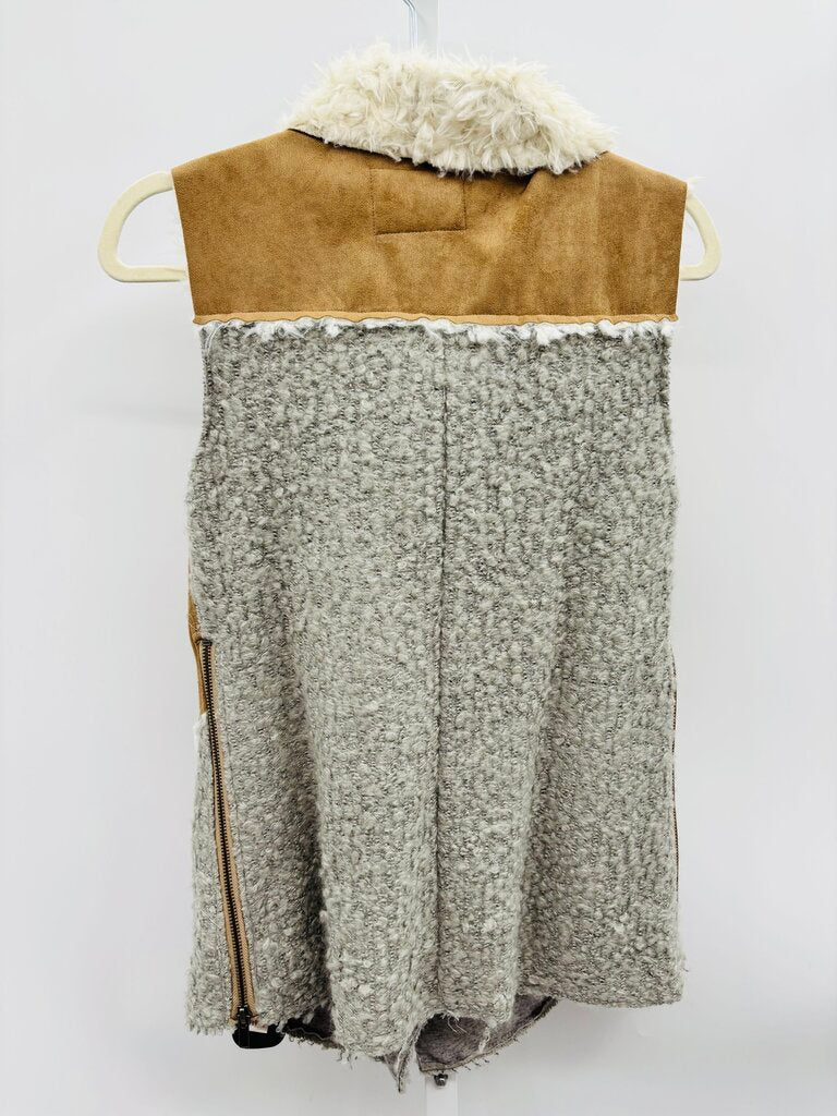 Saturday Sunday Vest Brown XS