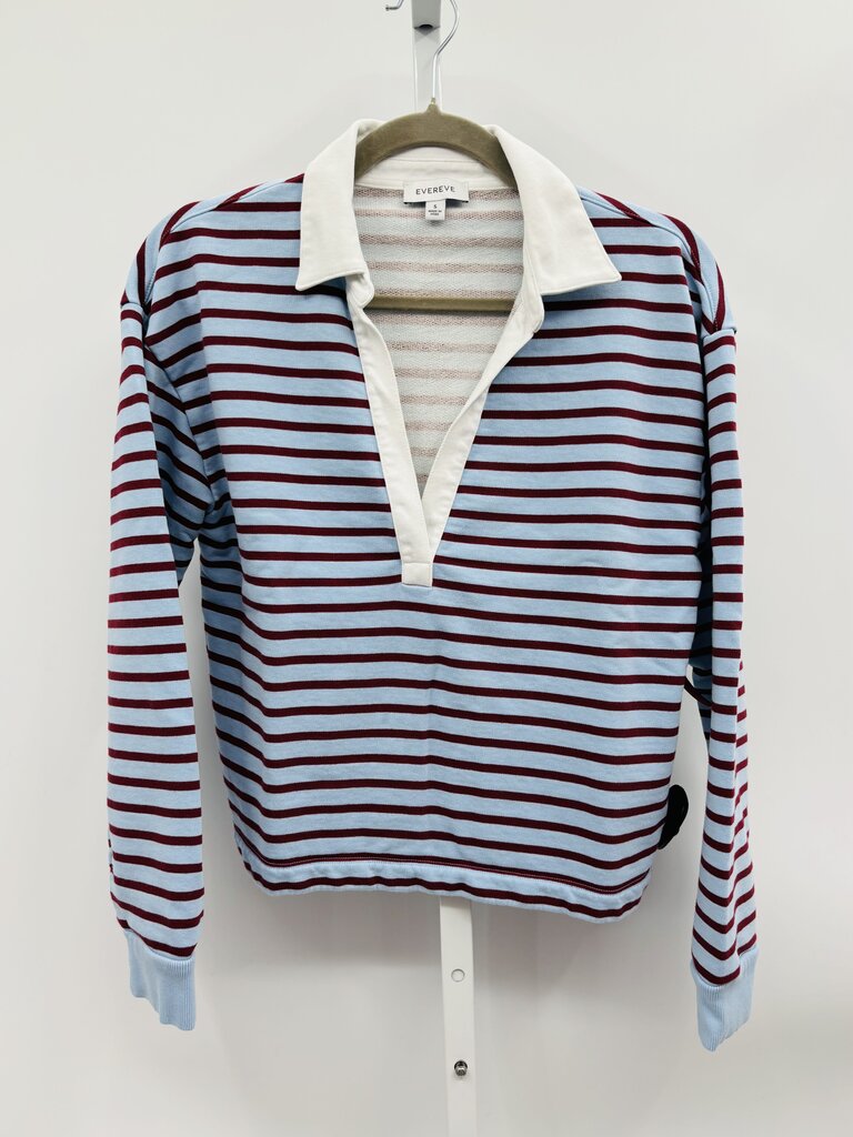 Evereve Top Blue S