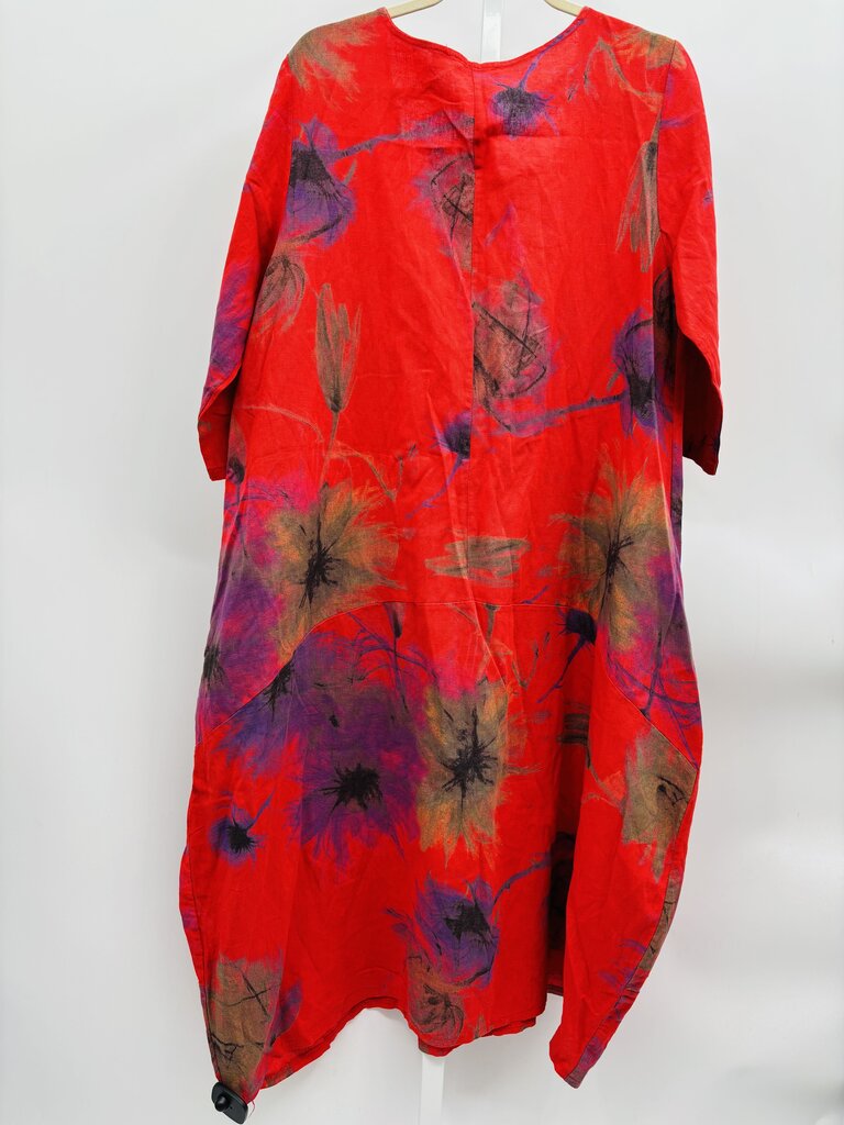 Cristina Vergani Dress Red L