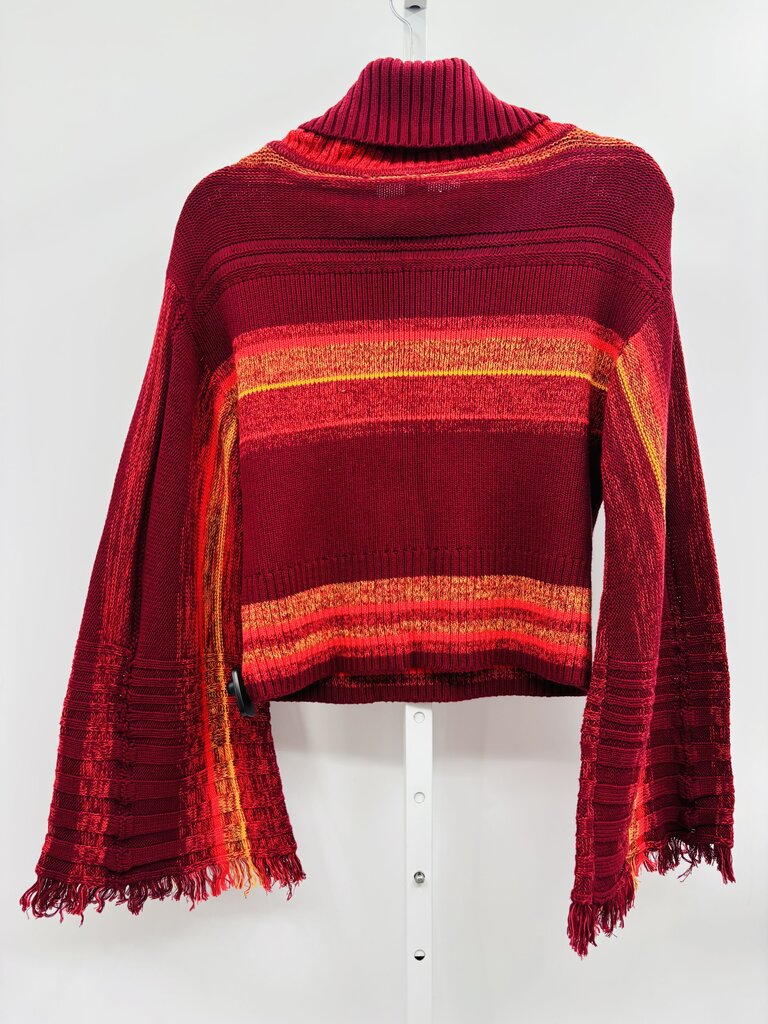 Free People Sweater Burgundy M