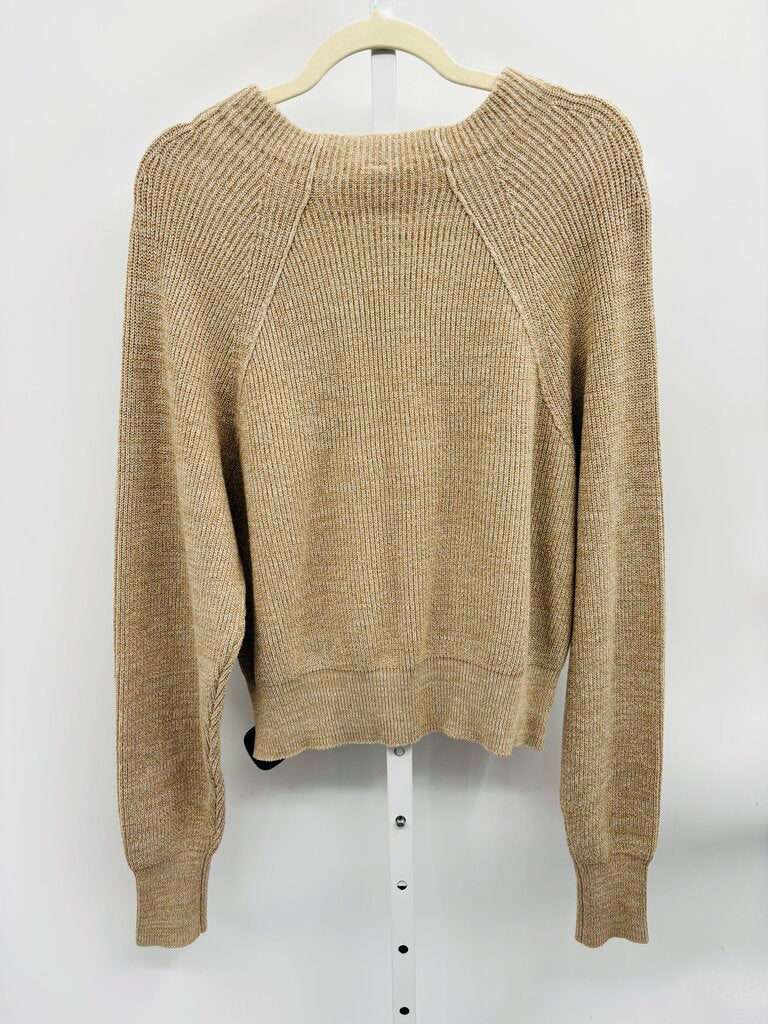 Free People Sweater Tan M