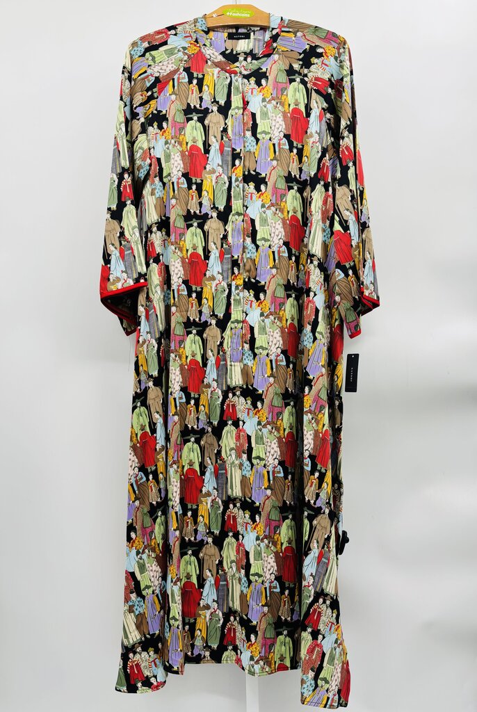 Natori Maxi Dress Plus Multi XXL