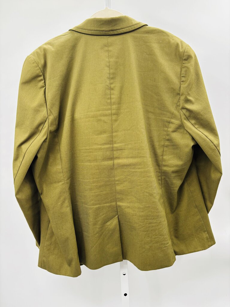 Lane Bryant Blazer Plus Green 24
