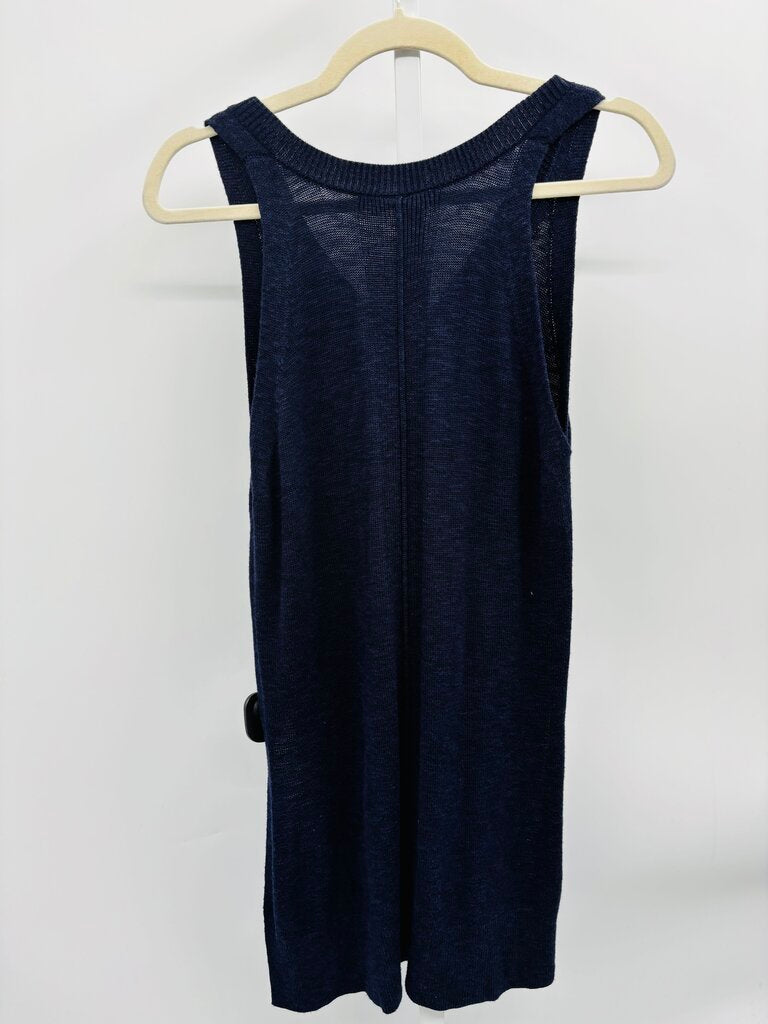 Anthropologie Top Navy S