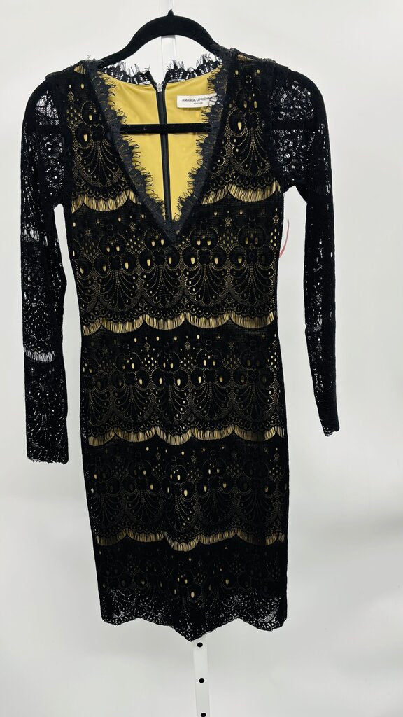 Amanda Uprichard Dress Black S