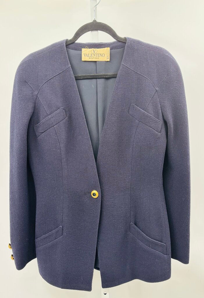 Valentino Jacket Navy L