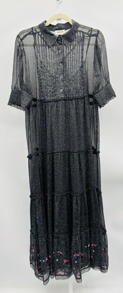 Zadig & Voltaire Maxi Dress Grey S
