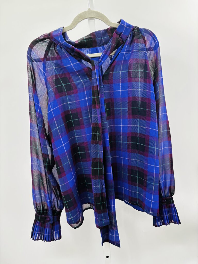 Ann Taylor Blouse Purple L