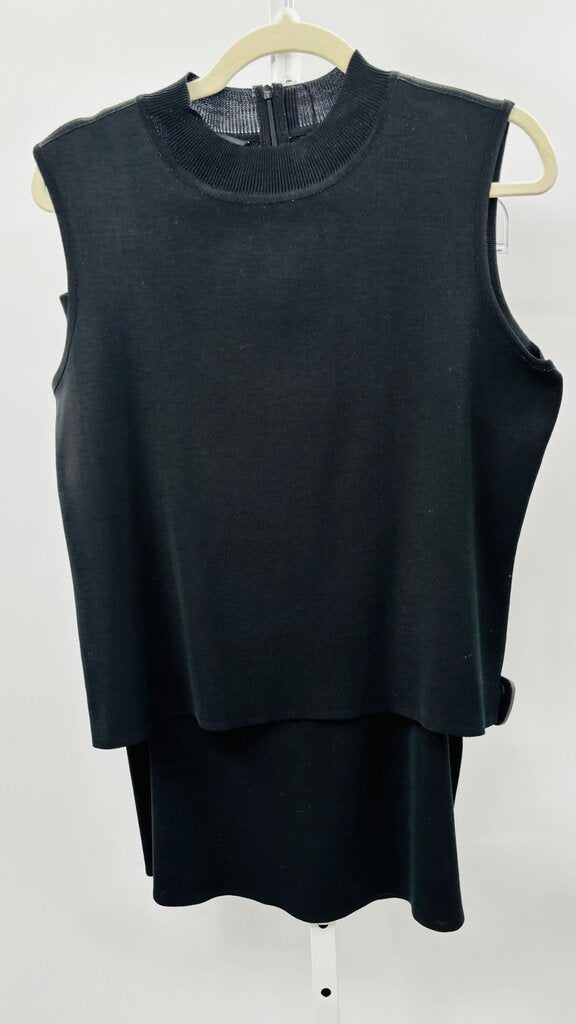 Ming Wang Skirt Set Black L