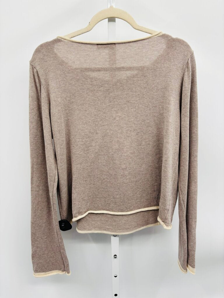 Djerf Avenue Top Taupe L