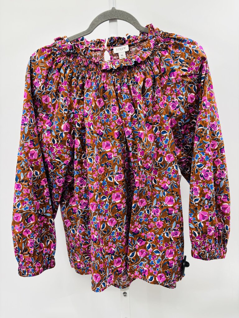 J. Crew Factory Blouse Pink XL