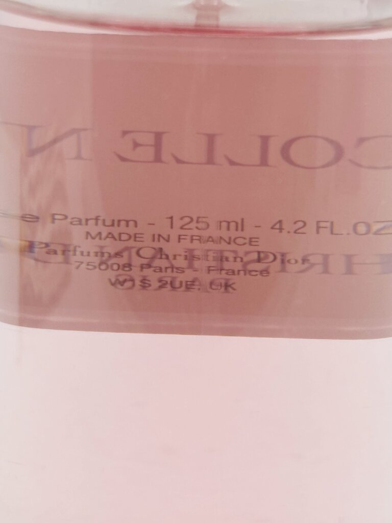 Christian Dior Perfume Black 125ml