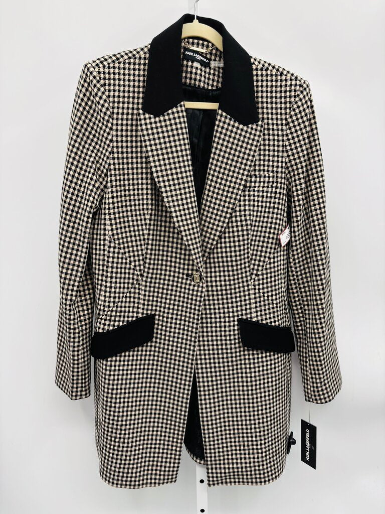 Karl Lagerfeld: Paris Coat Black 14