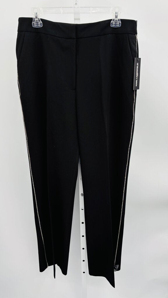 Karl Lagerfeld: Paris Pants Black 12