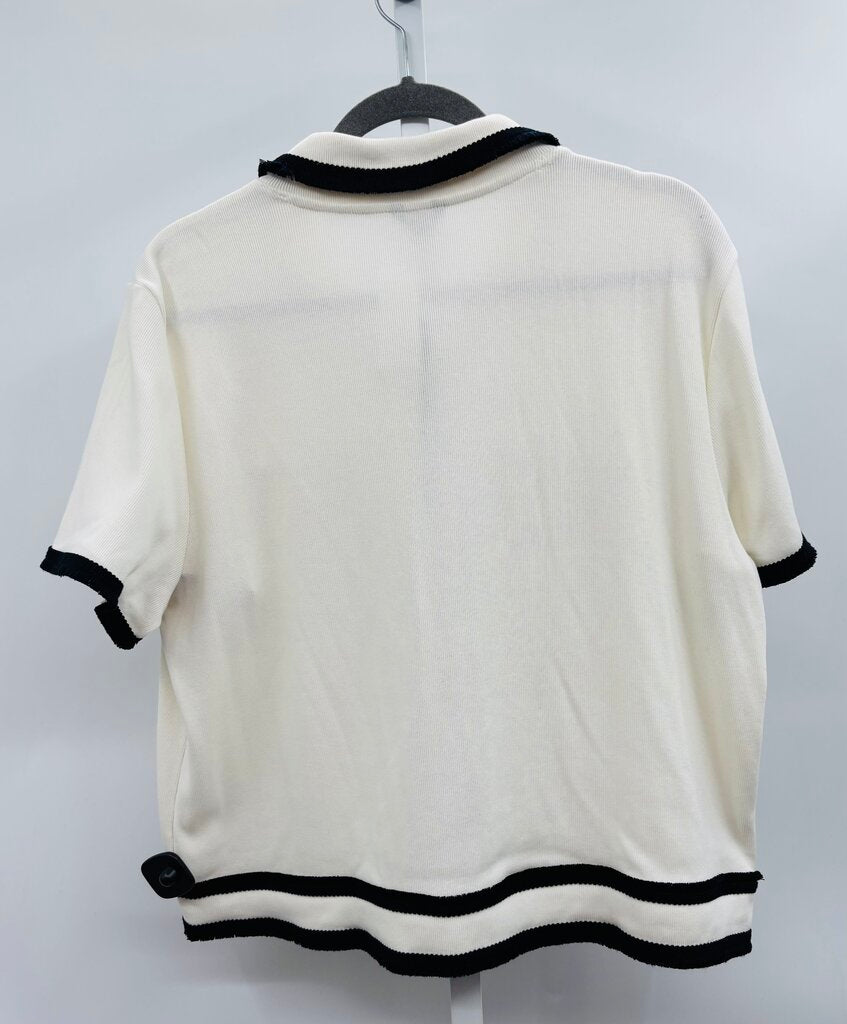 Ann Taylor Cardigan Plus White XXL