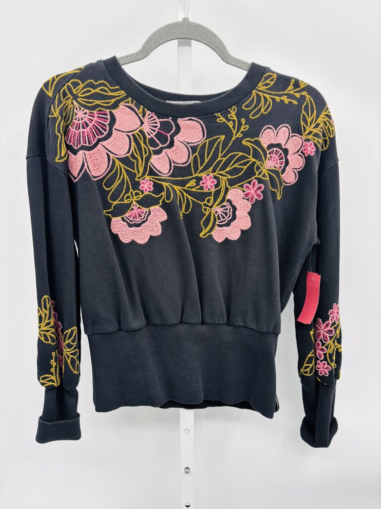 Anthropologie Sweatshirt Black XS