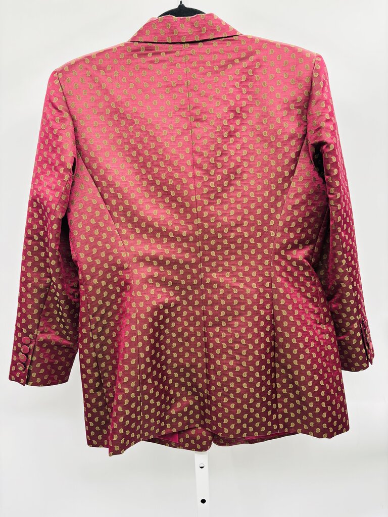 Burberry's Blazer Burgundy 10
