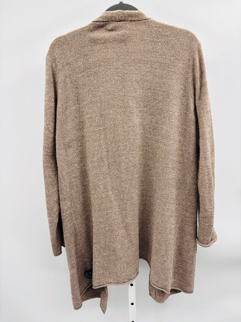 Barefoot Dreams Cardigan Brown XL