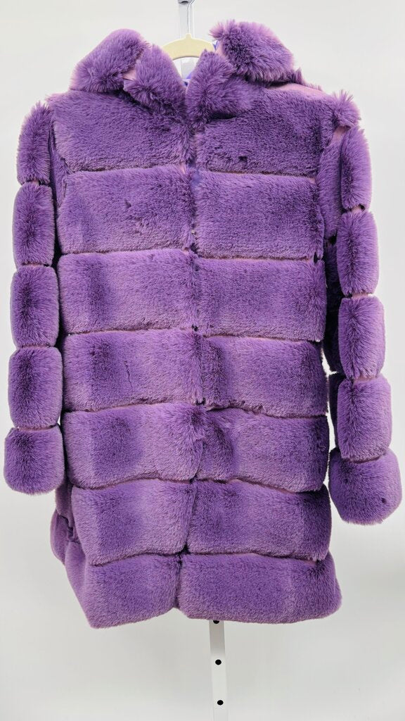 Lanshifei Coat Purple S