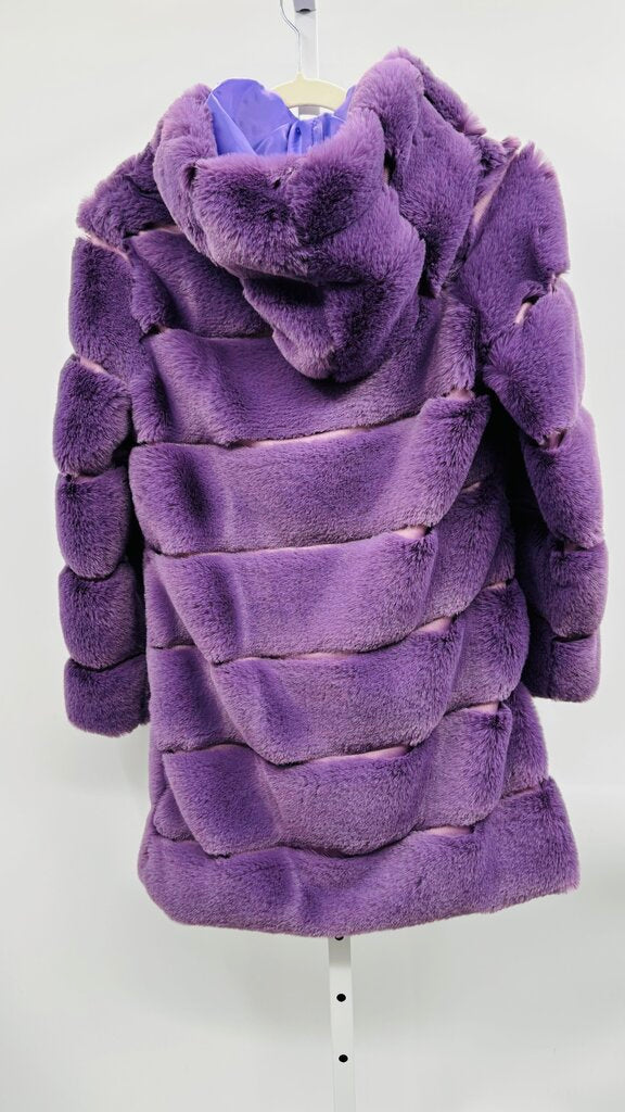 Lanshifei Coat Purple S