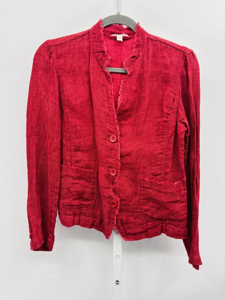 Eileen Fisher Jacket Red XS