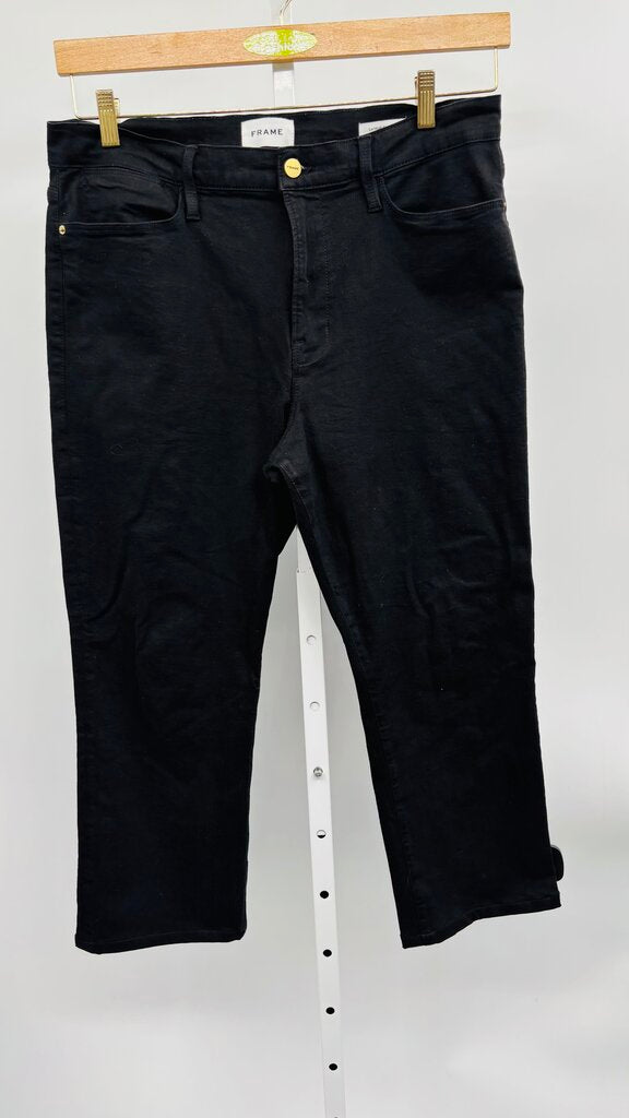 Frame Jeans Plus Straight Black 18