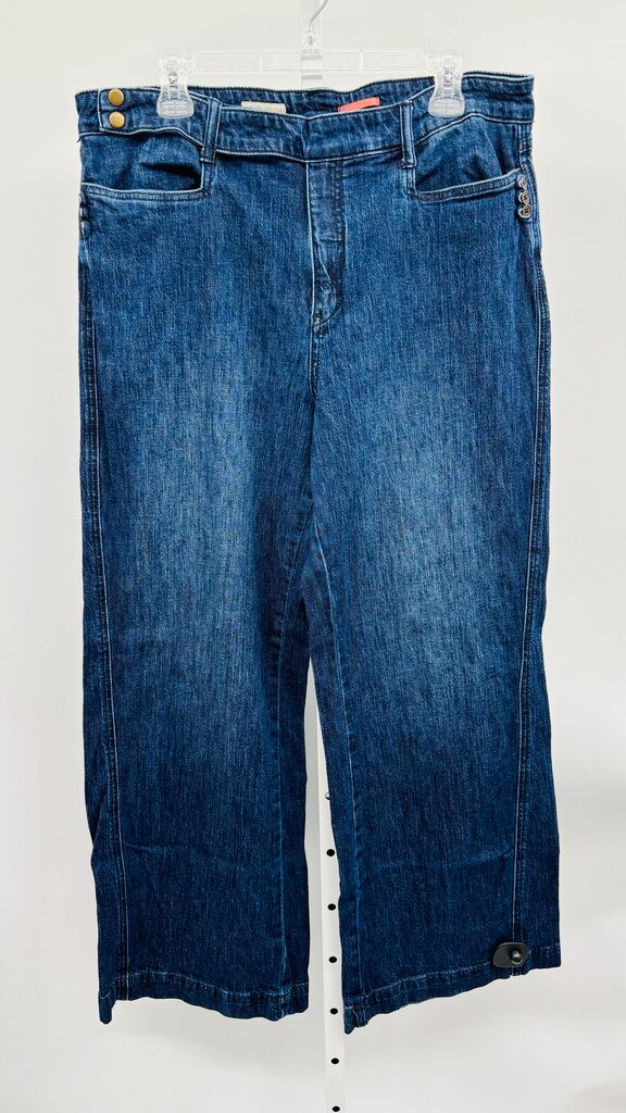 Pilcro Jeans Wide Leg Denim 16