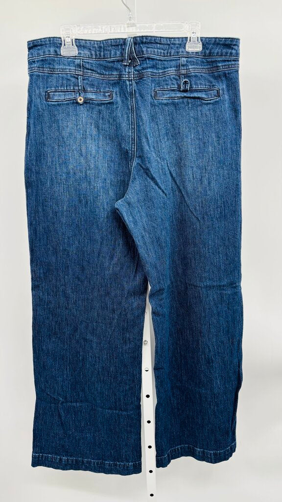 Pilcro Jeans Wide Leg Denim 16