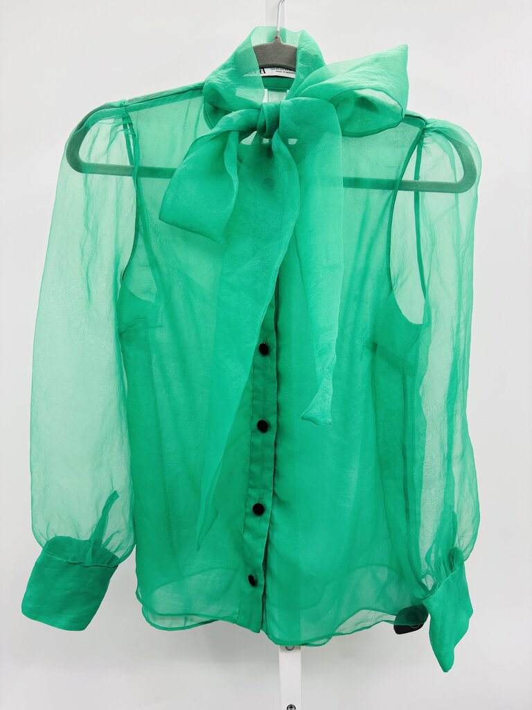 Zara Blouse Green XS