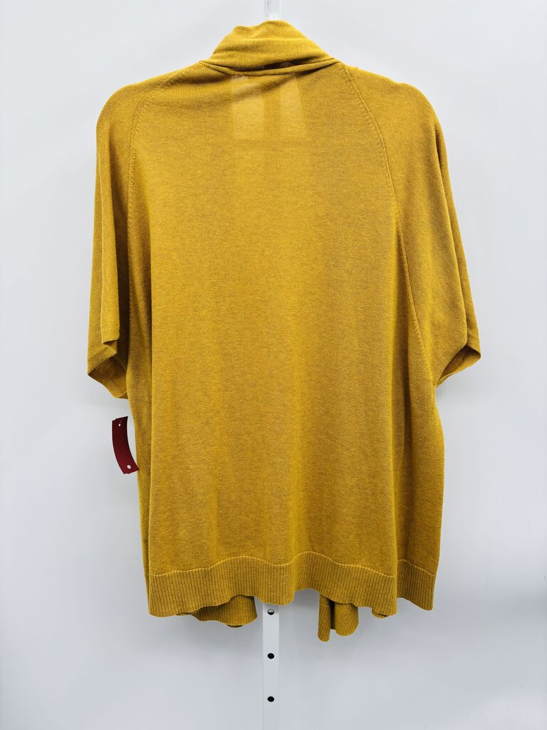 Eileen Fisher Cardigan Plus Yellow 1X