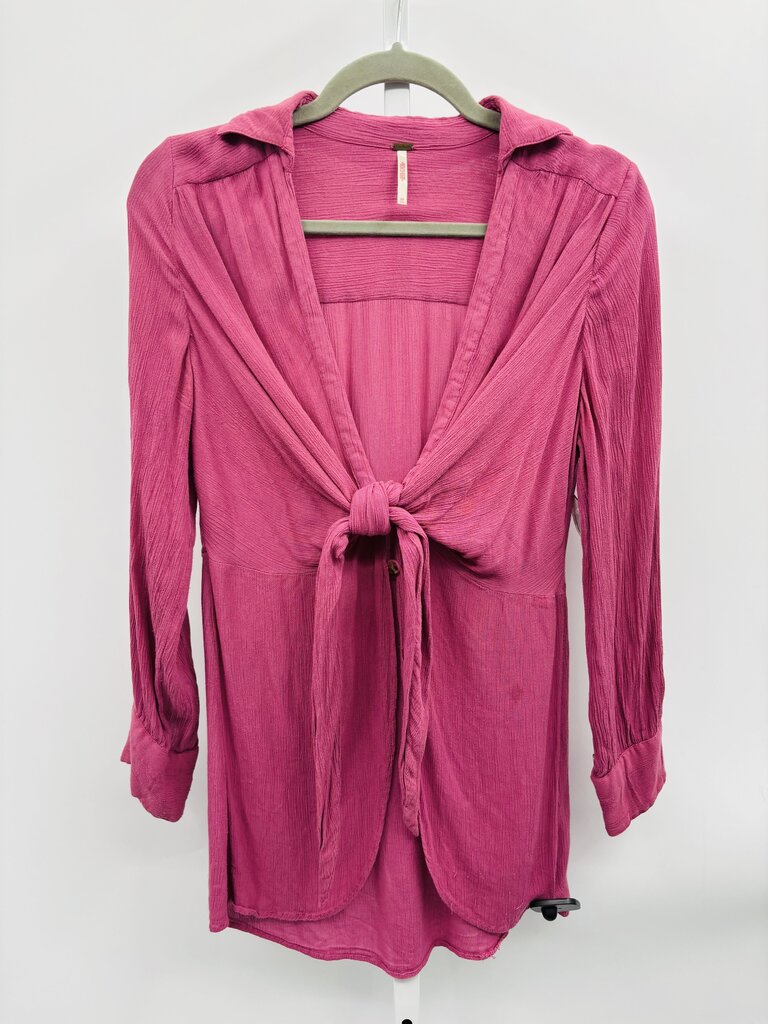 Free People Top Purple XS