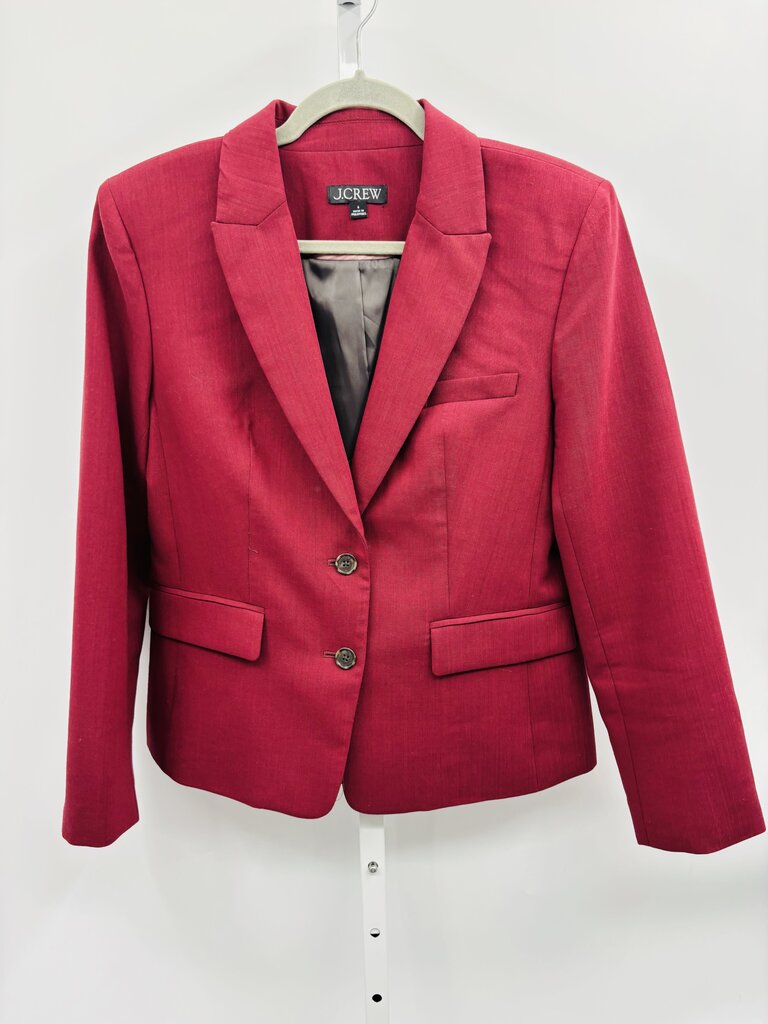 J. Crew Blazer Burgundy 6