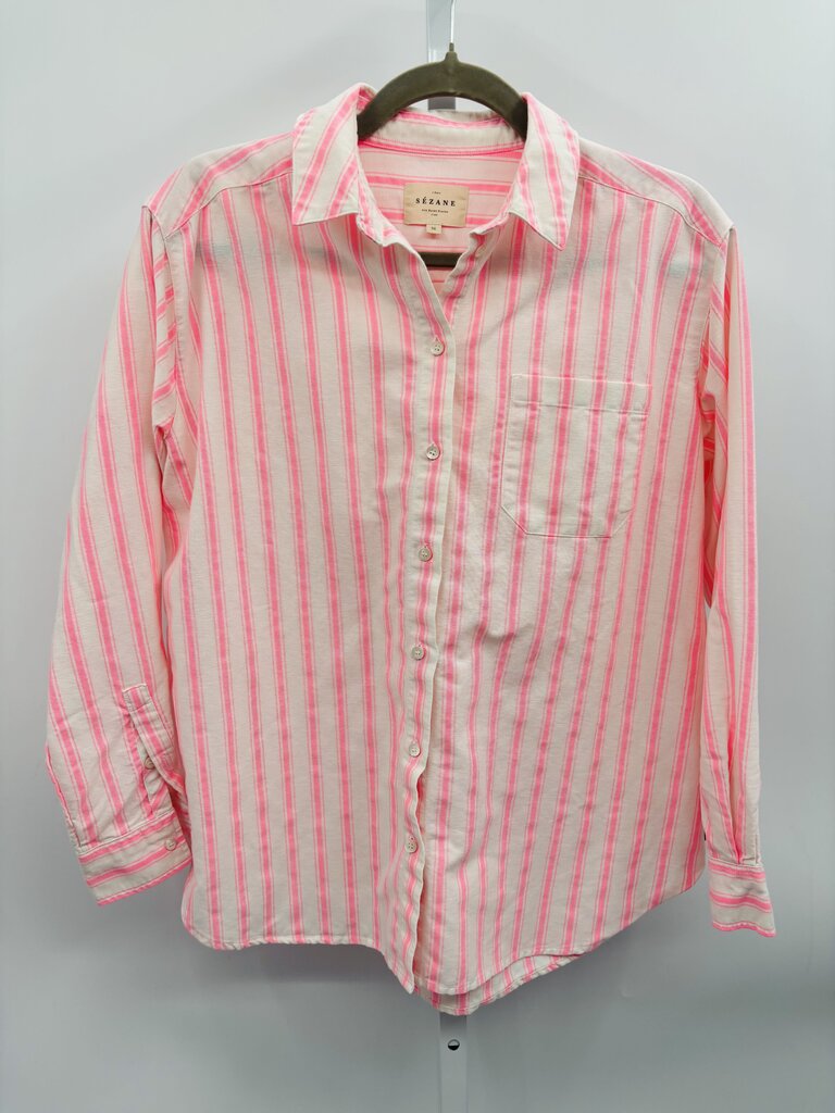 Sezane Shirt Pink 4