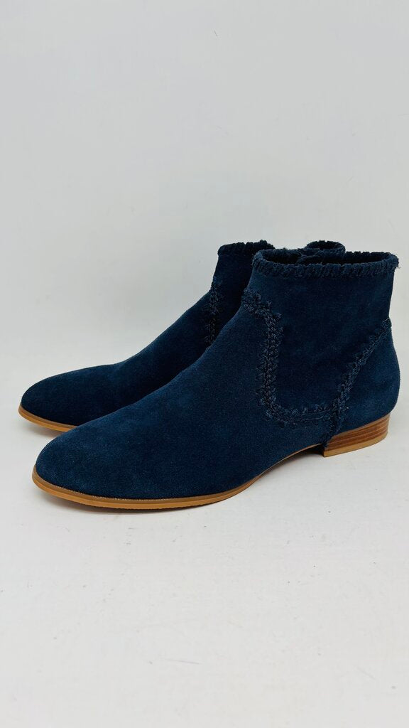 Jack Rogers Bootie Navy 8