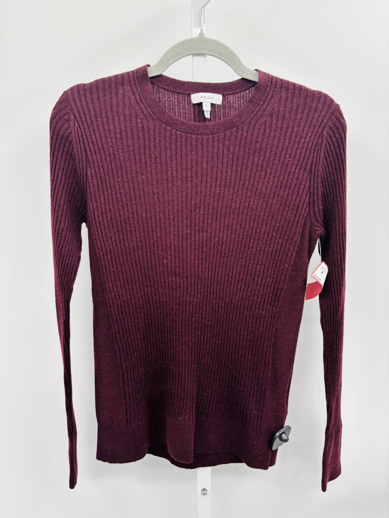 Reiss Sweater Burgundy L