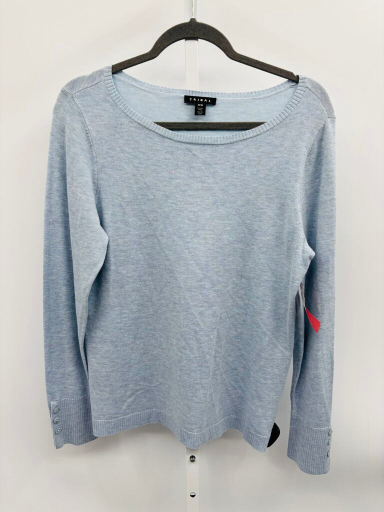 Tribal Sweater Blue M