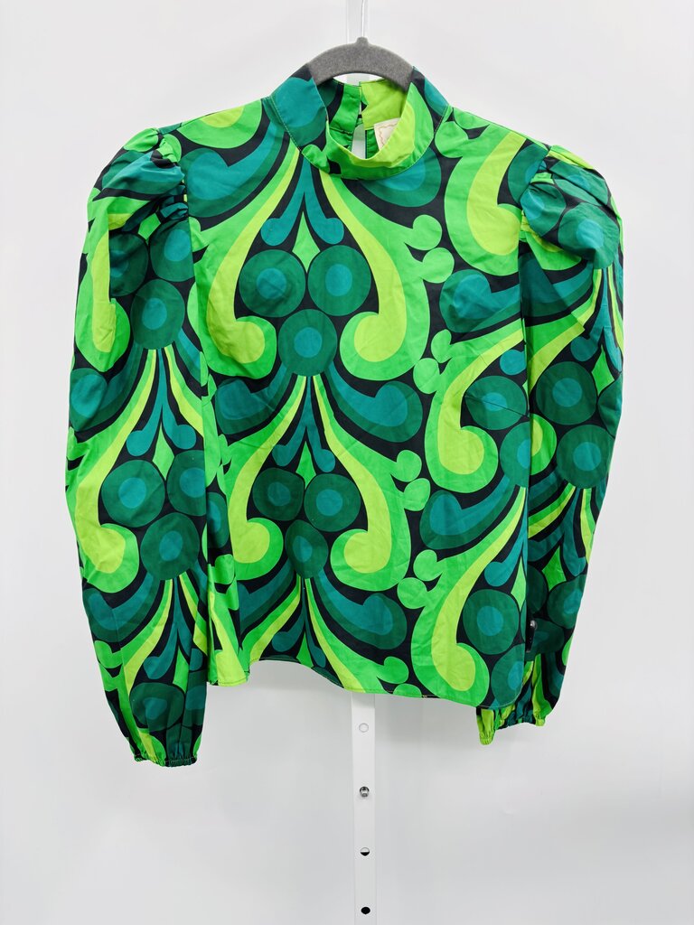 Flora Bea Blouse Green S