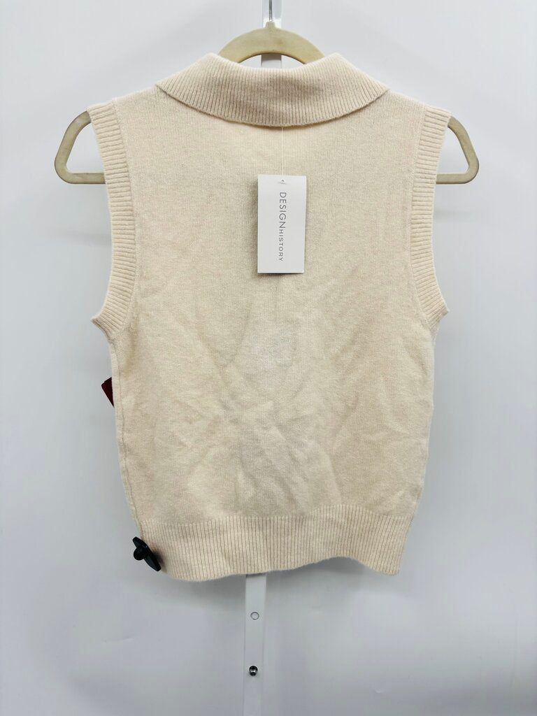 Design History Sweater Vest Beige M