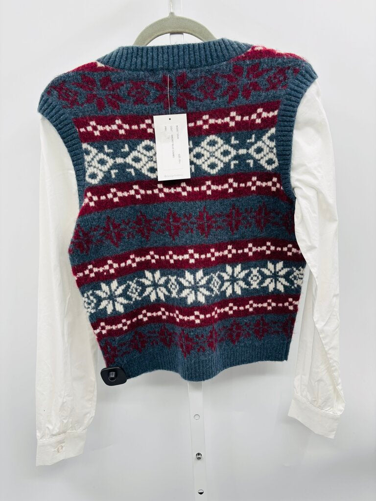 Design History Sweater Navy S